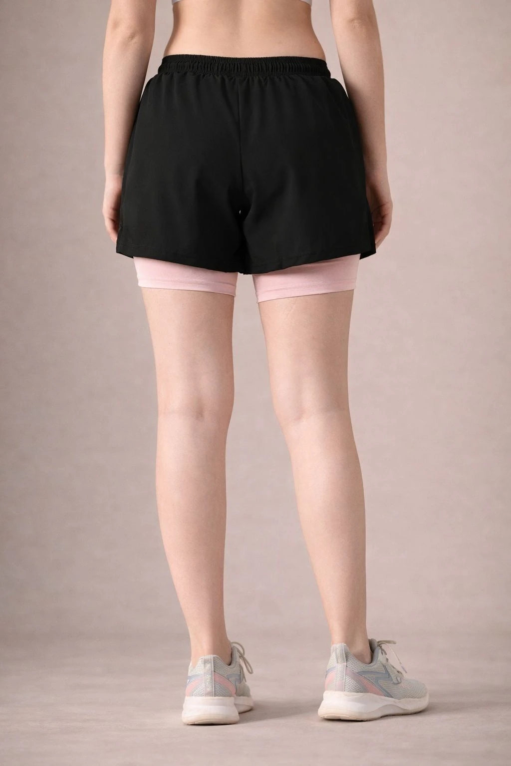 Solid Women Black, Pink Gym Shorts, Cycling Shorts, Running Shorts, Sports Shorts, Casual Shorts