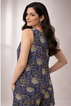 Women Top & Shorts Set Multicolor Printed