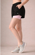 Solid Women Black, Pink Gym Shorts, Cycling Shorts, Running Shorts, Sports Shorts, Casual Shorts