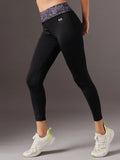 Black Solid Women Black Tights