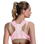 Posture Corrector Belt for Women| Premium Back Support Belt for Back Pain Relief & Shoulder Alignment | Ergonomic Adjustable & Breathable Design with Anti-Tightening Comfort & Double Y Structure